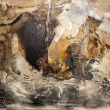 "Arche (Anfang)"  Mischtechnik, Knochenleim auf Leinwand 60 x 80